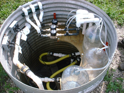 water monitoring system in ground